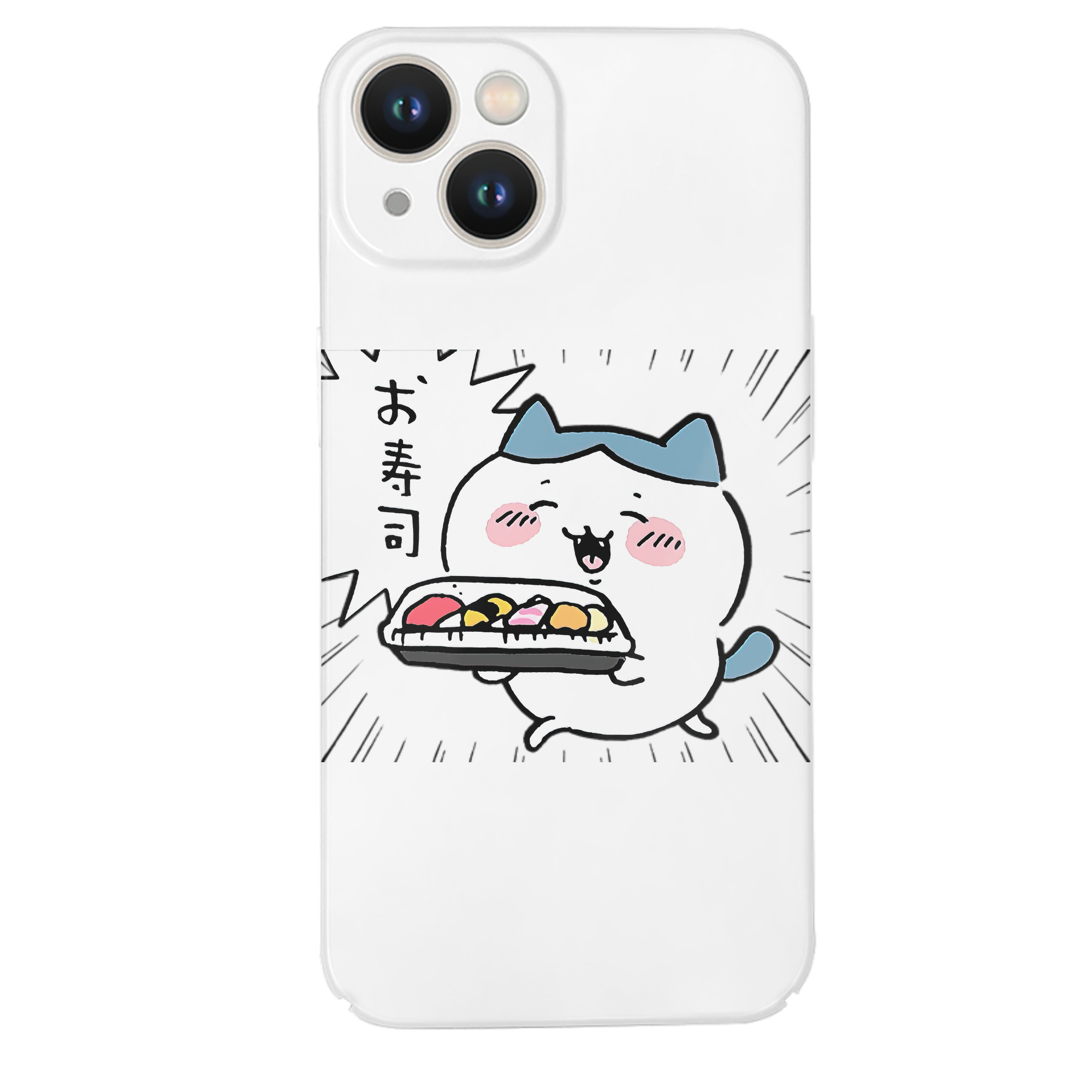 （画像用） ちいかわ ハチワレ Chii-kawa hachiware 【iPhone 14シリーズ対応】ハードケース